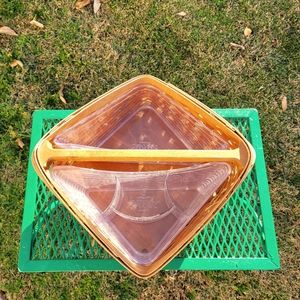 Longaberger Lazy Susan Basket
